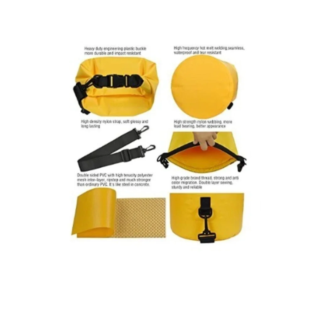 MARCHWAY Floating Waterproof Duffle Dry Bag 5L/10L/20L/30L Roll‎ Top Sack